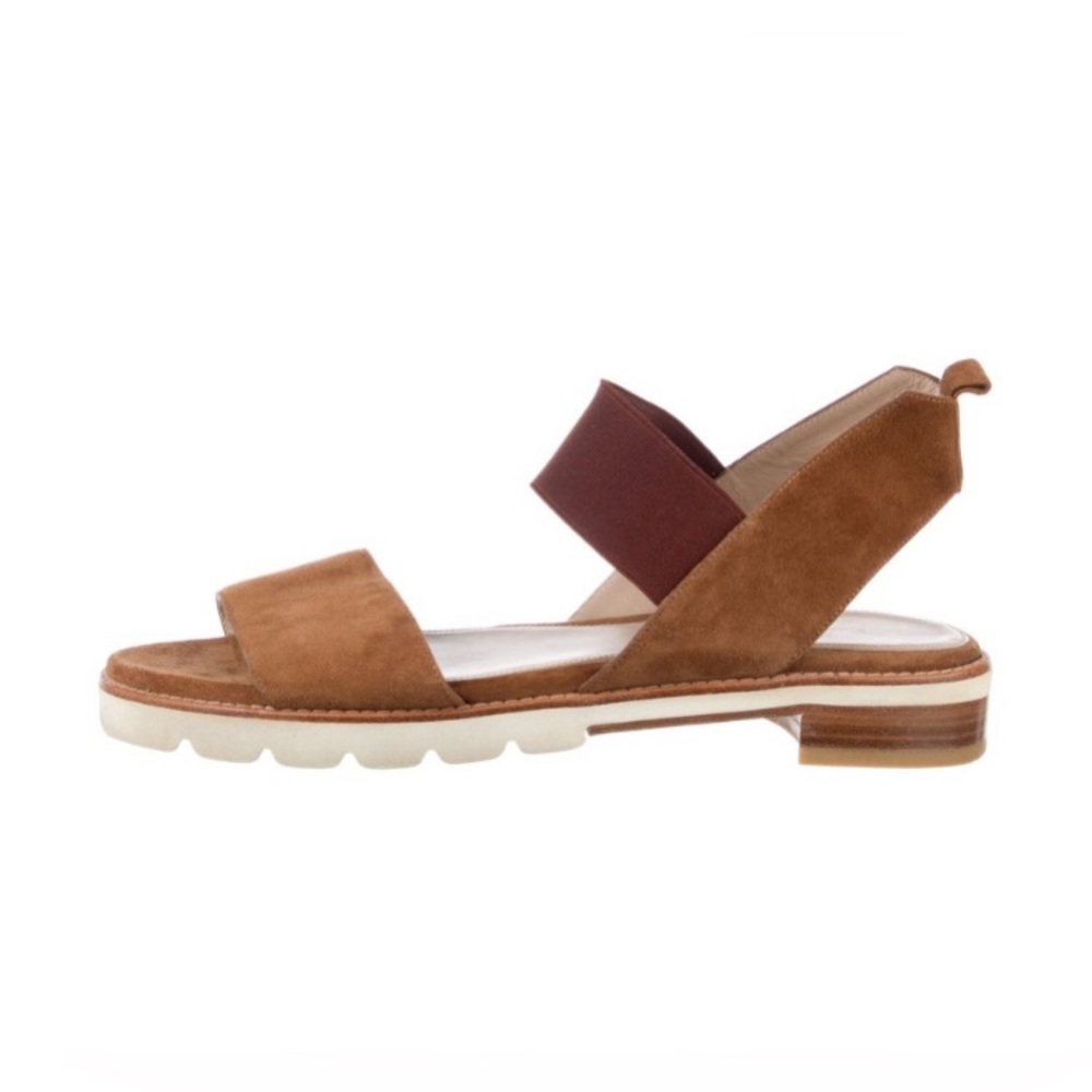 Stuart Weitzman Suede Slingback Sandals Size 9.5 M